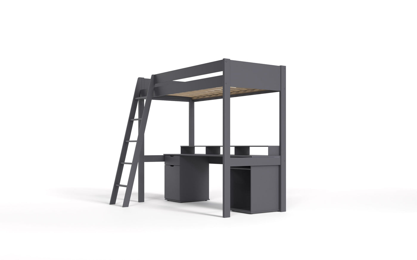 Noomi Tera Solid Wood Gaming Highsleeper