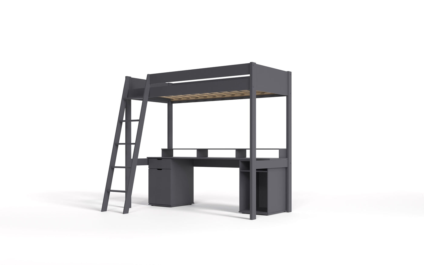 Noomi Tera Solid Wood Gaming Highsleeper