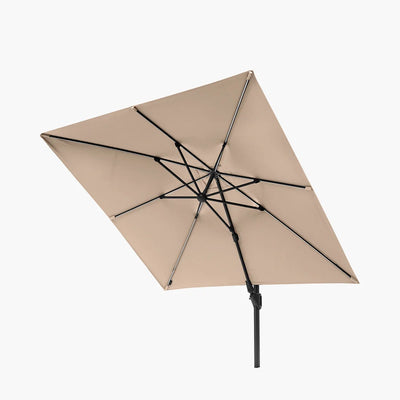 Glow-Challenger-T2-3m-Square-Taupe-Free-Arm-Parasol_4