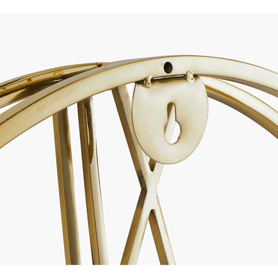 Gold-Metal-Double-Framed-Round-Wall-Clock_4