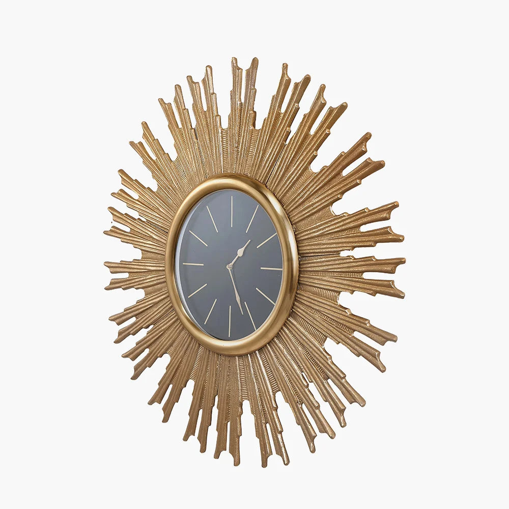 Gold-Metal-and-Black-Face-Starburst-Wall-Clock_6