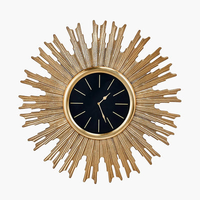 Gold-Metal-and-Black-Face-Starburst-Wall-Clock_7