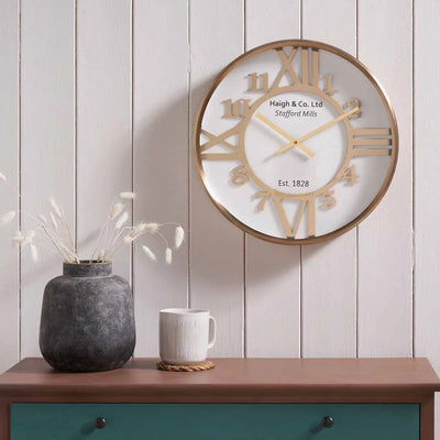 Gold-Metal-and-White-Face-Round-Wall-Clock_1
