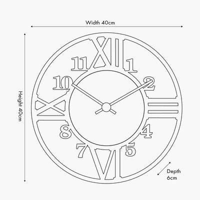 Gold-Metal-and-White-Face-Round-Wall-Clock_2
