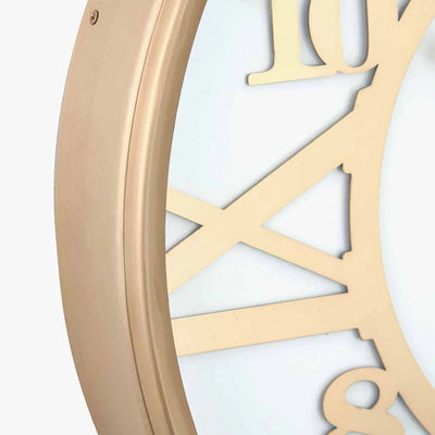 Gold-Metal-and-White-Face-Round-Wall-Clock_3