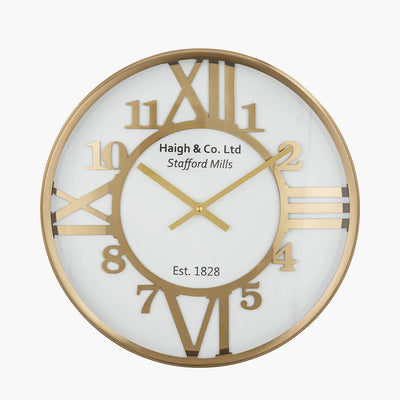 Gold-Metal-and-White-Face-Round-Wall-Clock_7