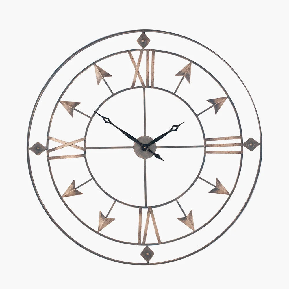 Graphite-and-Gold-Metal-Round-Wall-Clock-Large_3