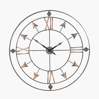 Graphite-and-Gold-Metal-Round-Wall-Clock-Large_3
