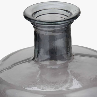 Grey-Recycled-Glass-Bottle-Vase-Tall_3