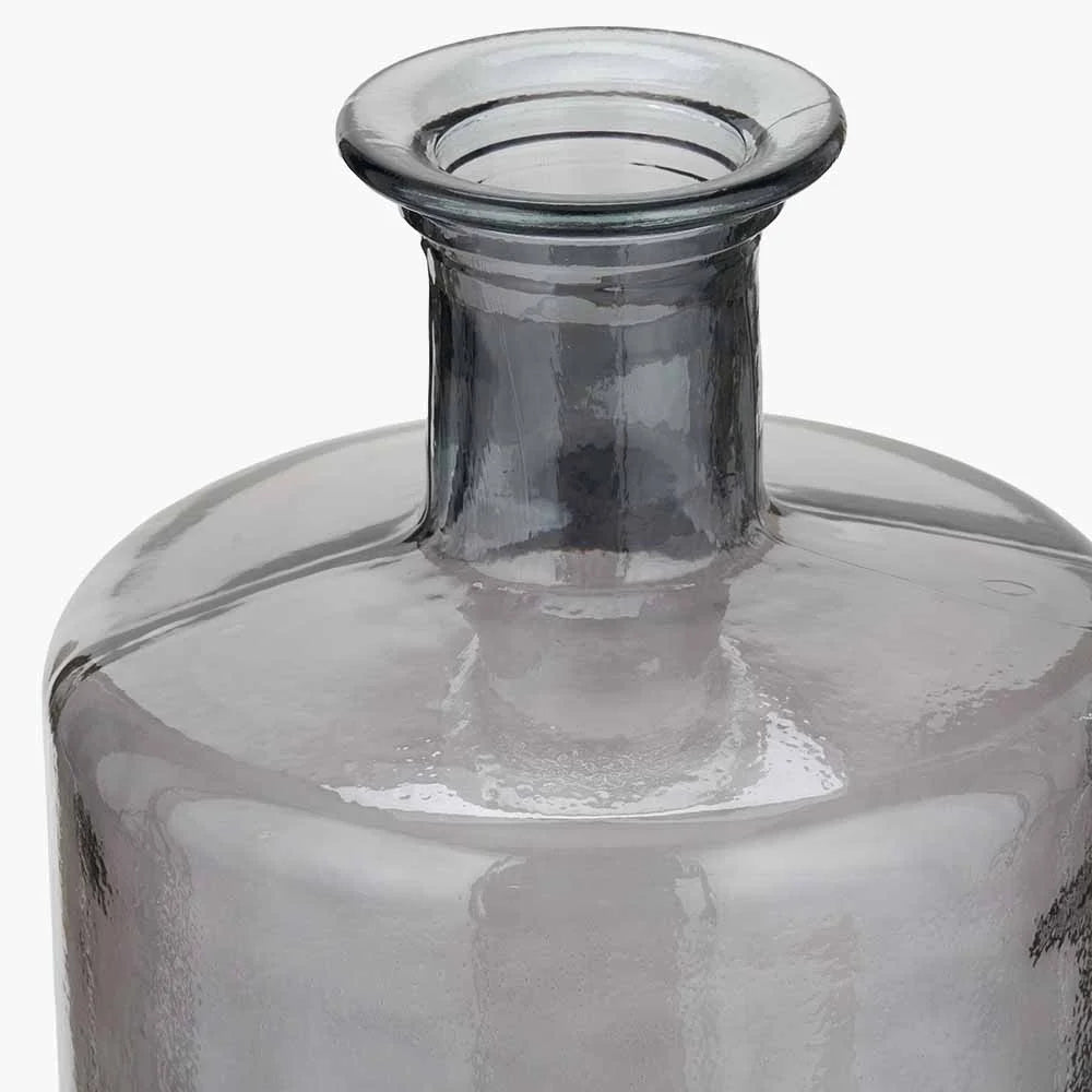 Grey-Recycled-Glass-Bottle-Vase-Tall_5