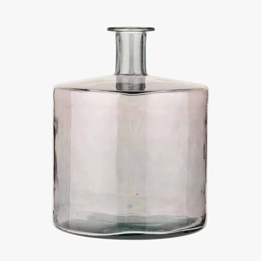 Grey-Recycled-Glass-Bottle-Vase_1