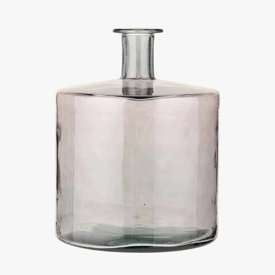 Grey-Recycled-Glass-Bottle-Vase_1