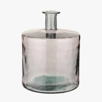 Grey-Recycled-Glass-Bottle-Vase_2