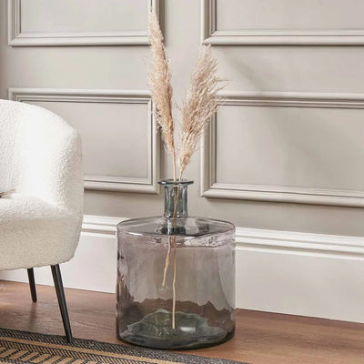 Grey-Recycled-Glass-Bottle-Vase_7