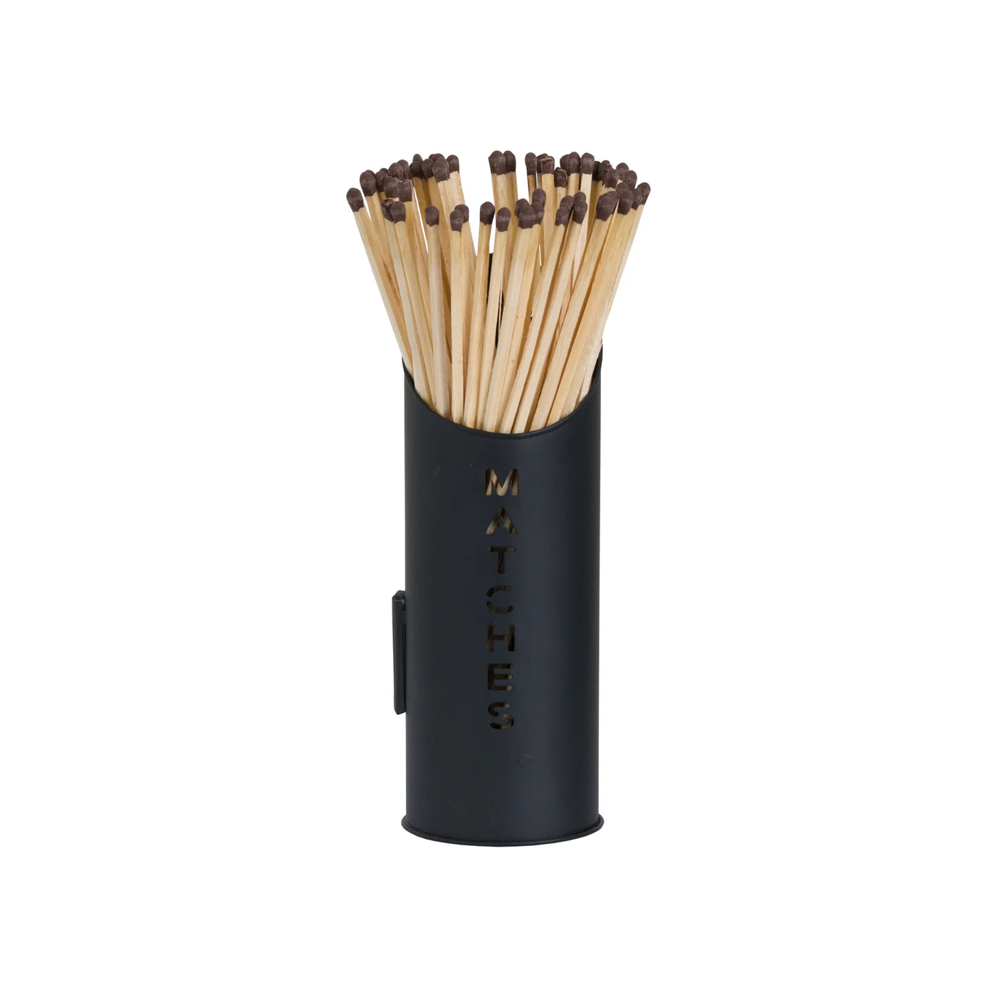 Hill-Interiors-Black-Finish-Logs-And-Kindling-Buckets-and-Matchstick-Holder_4