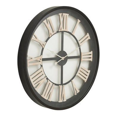 Hill-Interiors-Black-Framed-Skeleton-Clock-With-White-Roman-Numerals_2