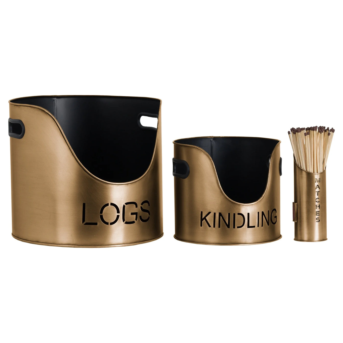 Hill-Interiors-Bronze-Finish-Logs-And-Kindling-Buckets-and-Matchstick-Holder_1