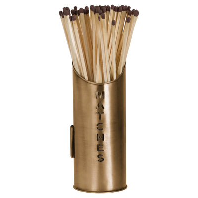Hill-Interiors-Bronze-Finish-Logs-And-Kindling-Buckets-and-Matchstick-Holder_4