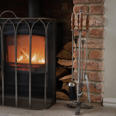 Hill-Interiors-Hand-Turned-Fire-Companion-Set-In-Antique-Pewter-With-Wooden-Handles_5