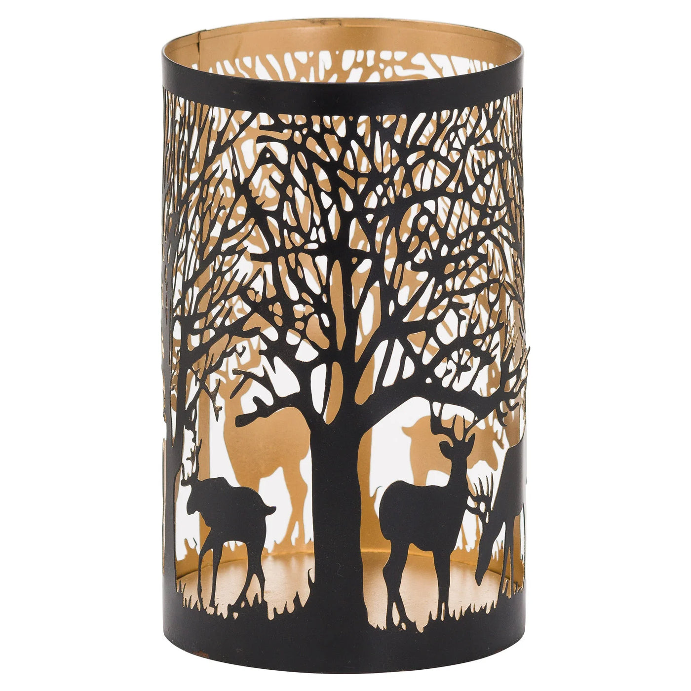 Hill-Interiors-Large-Glowray-Stag-In-Forest-Lantern_2
