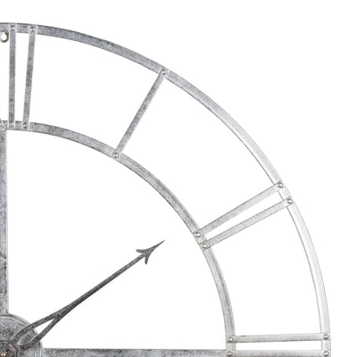 Hill-Interiors-Large-Silver-Foil-Skeleton-Wall-Clock_2