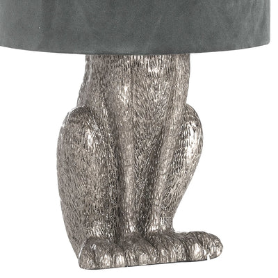 Hill-Interiors-Silver-Hare-Table-Lamp-With-Grey-Velvet-Shade_3