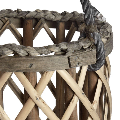 Hill-Interiors-Small-Wicker-Lantern-with-Glass-Hurricane_3