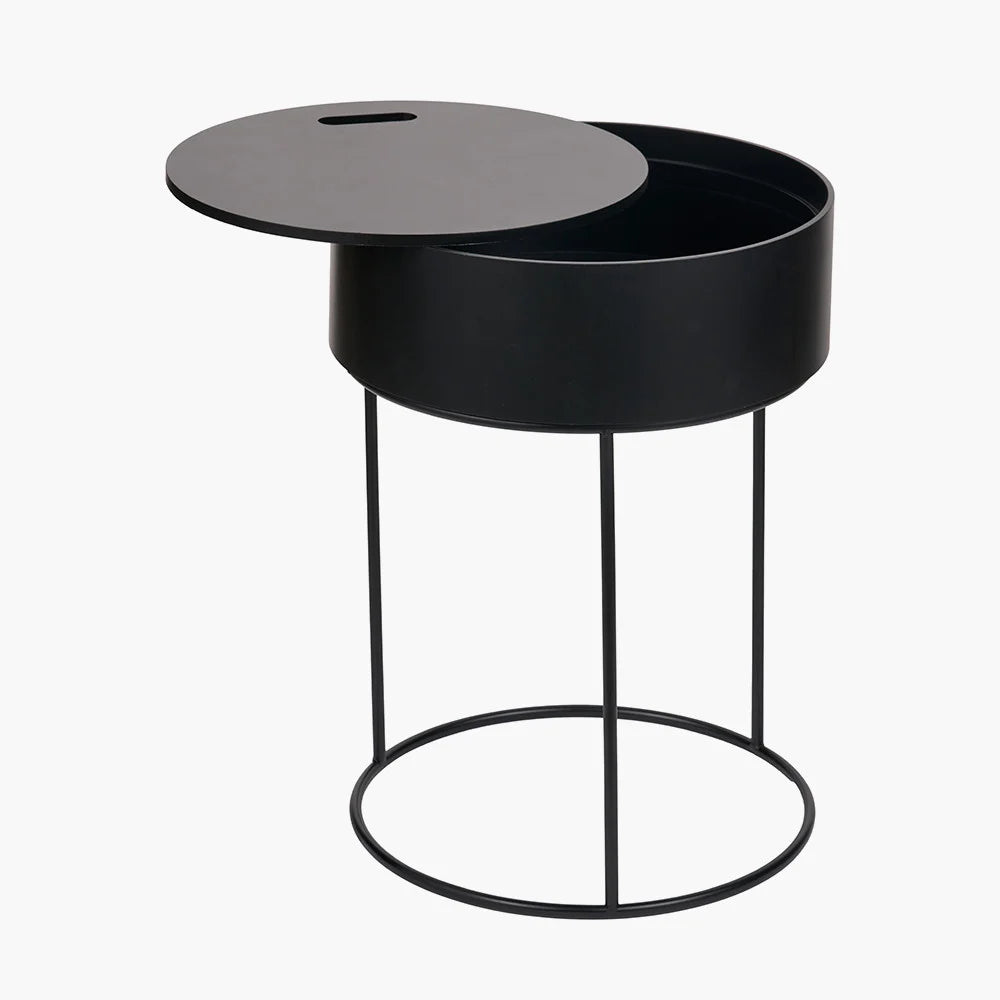 Hugo-Black-Wood-Veneer-and-Black-Metal-Storage-Table_9