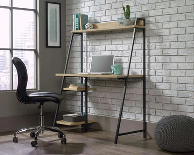 Industrial-Style-Bench-Desk-with-Shelf-2