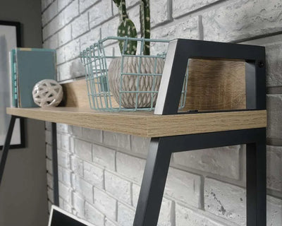 Industrial-Style-Bench-Desk-with-Shelf-3