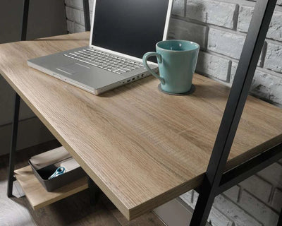 Industrial-Style-Bench-Desk-with-Shelf-4
