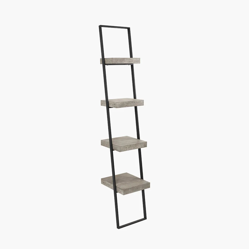 Jersey-Concrete-Effect-Wood-Veneer-and-Black-Metal-4-Shelf-Unit_8