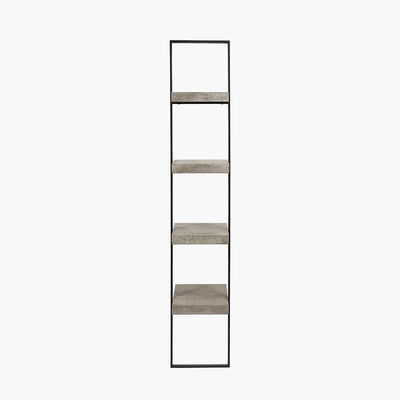 Jersey-Concrete-Effect-Wood-Veneer-and-Black-Metal-4-Shelf-Unit_9