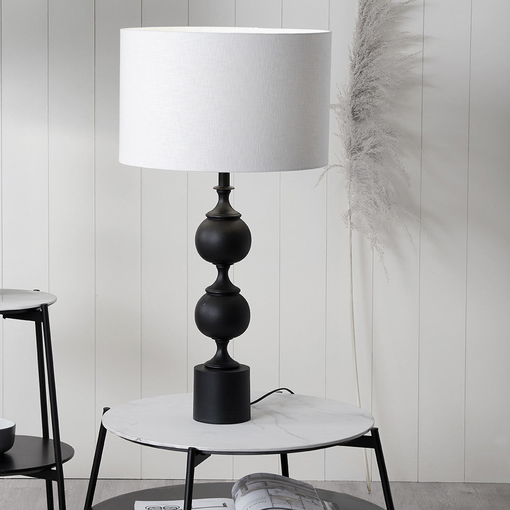 Pacific-Lifestyle-Asilah-Matt-Black-Aluminium-Tall-Footed-Table-Lamp-Base-with-Lino-40cm-White-Self-Lined-Linen-Cylinder-Lampshade_8
