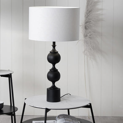 Pacific-Lifestyle-Asilah-Matt-Black-Aluminium-Tall-Footed-Table-Lamp-Base-with-Lino-40cm-White-Self-Lined-Linen-Cylinder-Lampshade_8