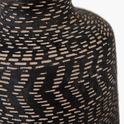 Pacific-Lifestyle-Atouk-Textured-Black-Stoneware-Table-Lamp-Base-with-Henry-35cm-White-Handloom-Cylinder-Lampshade_7