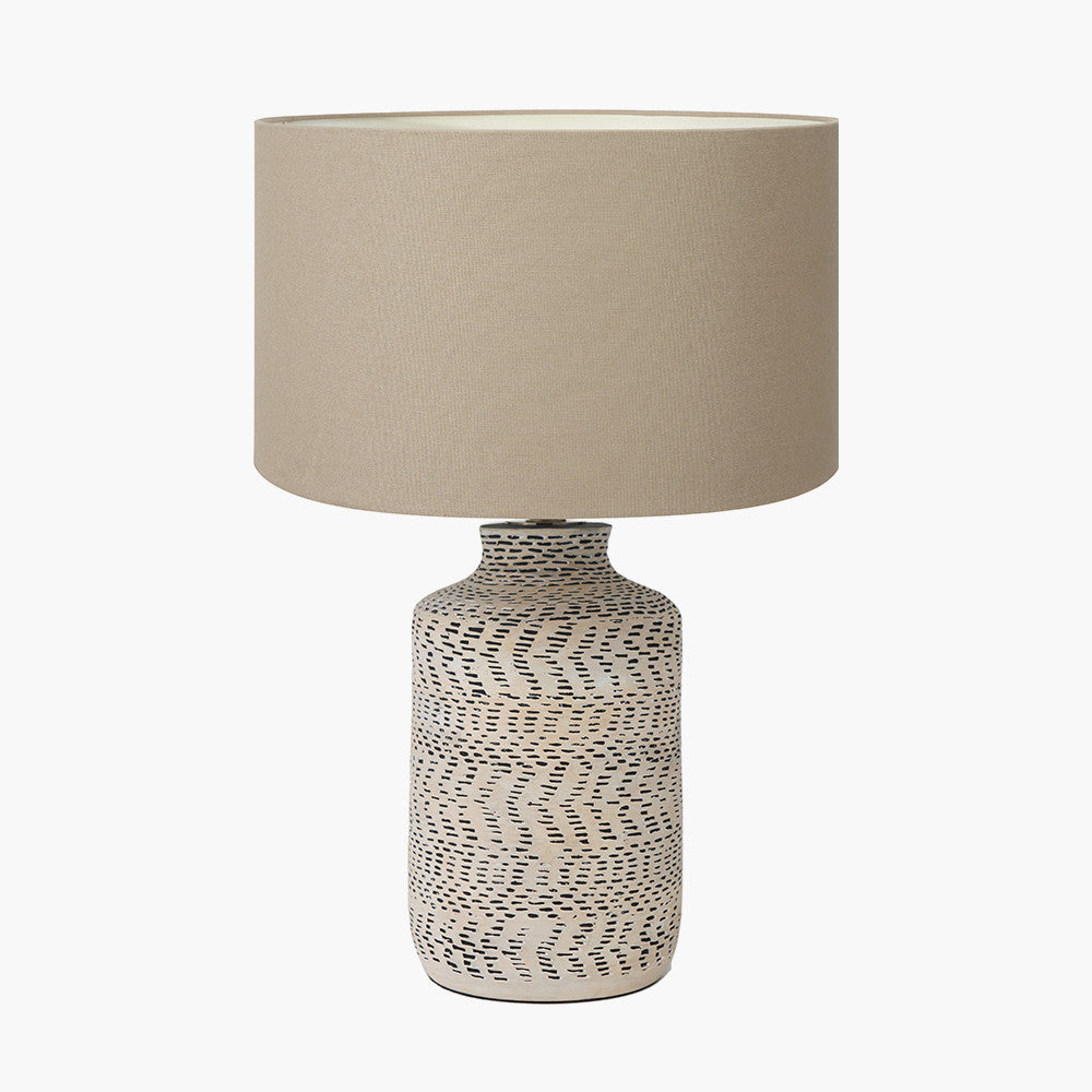 Pacific-Lifestyle-Atouk-Textured-Natural-and-Black-Stoneware-Table-Lamp-Base-with-Henry-35cm-Taupe-Handloom-Cylinder-Lampshade_1