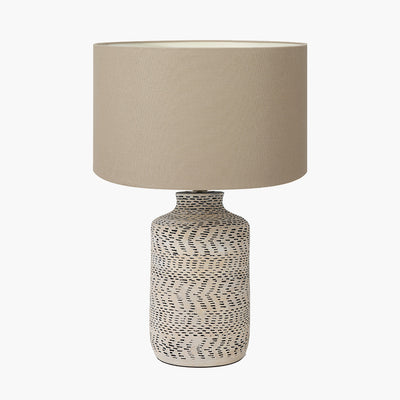 Pacific-Lifestyle-Atouk-Textured-Natural-and-Black-Stoneware-Table-Lamp-Base-with-Henry-35cm-Taupe-Handloom-Cylinder-Lampshade_1
