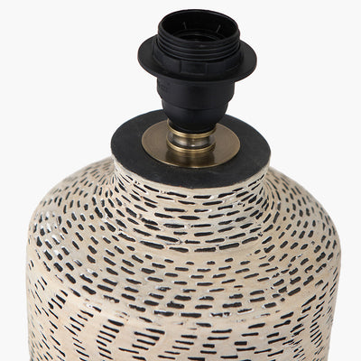 Pacific-Lifestyle-Atouk-Textured-Natural-and-Black-Stoneware-Table-Lamp-Base-with-Henry-35cm-Taupe-Handloom-Cylinder-Lampshade_4
