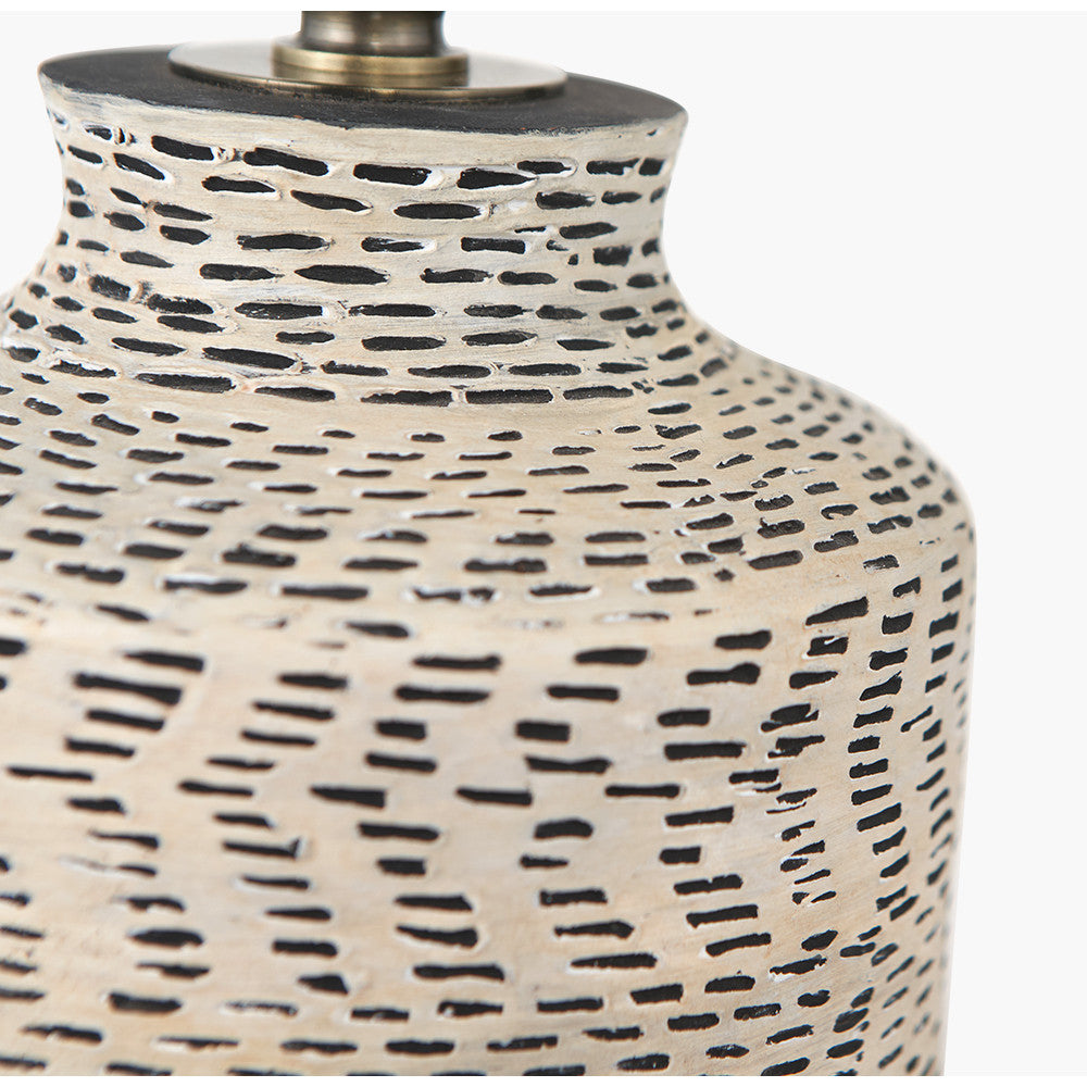 Pacific-Lifestyle-Atouk-Textured-Natural-and-Black-Stoneware-Table-Lamp-Base-with-Henry-35cm-Taupe-Handloom-Cylinder-Lampshade_6