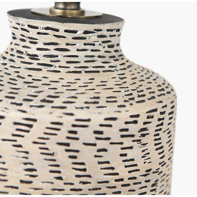 Pacific-Lifestyle-Atouk-Textured-Natural-and-Black-Stoneware-Table-Lamp-Base-with-Henry-35cm-Taupe-Handloom-Cylinder-Lampshade_6