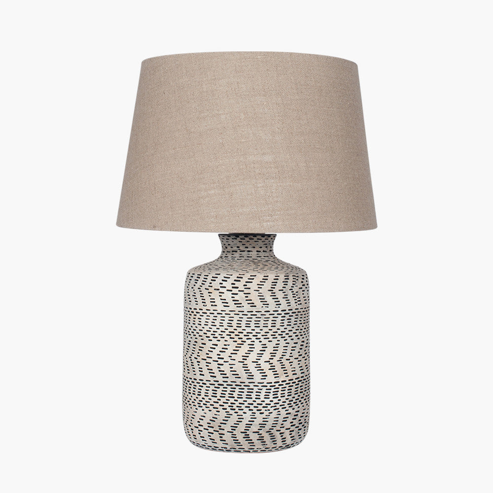 Pacific-Lifestyle-Atouk-Textured-Natural-and-Black-Stoneware-Table-Lamp-Base-with-Milos-35cm-Natural-Linen-Tapered-Lampshade_1