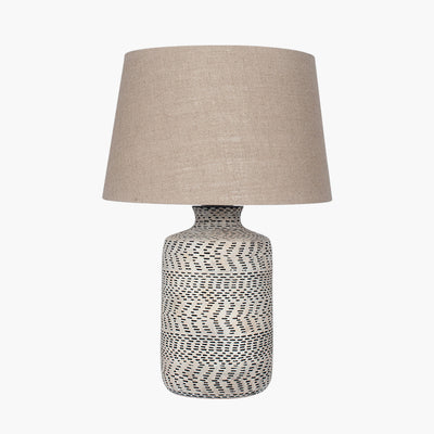 Pacific-Lifestyle-Atouk-Textured-Natural-and-Black-Stoneware-Table-Lamp-Base-with-Milos-35cm-Natural-Linen-Tapered-Lampshade_1