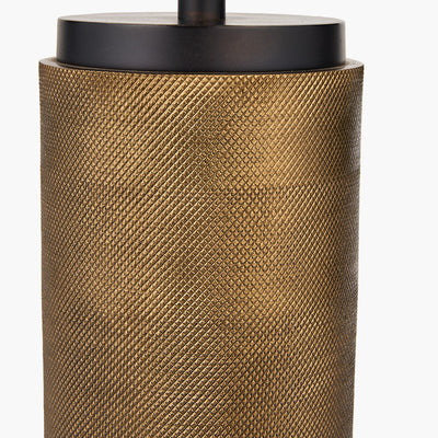 Pacific-Lifestyle-Aurelio-Brass-and-Black-Metal-Textured-Table-Lamp-Base-with-Lino-35cm-White-Self-Lined-Linen-Cylinder-Lampshade_5