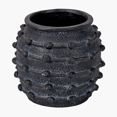Pacific-Lifestyle-Black-Bobble-Fibrestone-Decorative-Planter_3