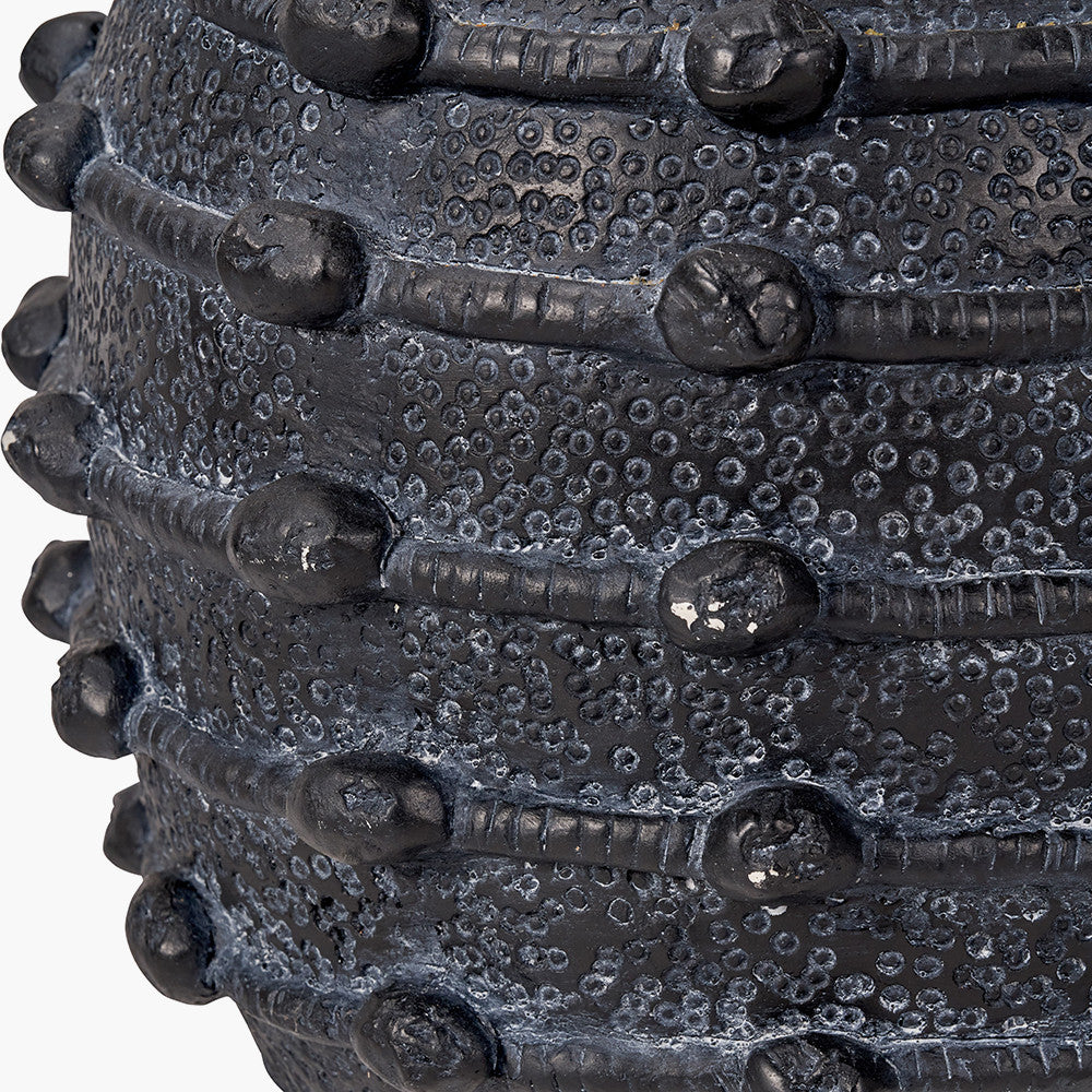 Pacific-Lifestyle-Black-Bobble-Fibrestone-Decorative-Planter_5