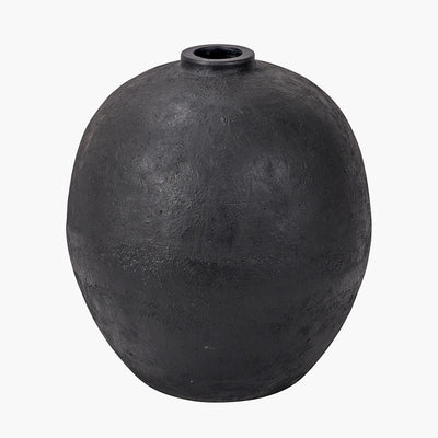 Pacific-Lifestyle-Black-Fibrestone-Decorative-Vase_3