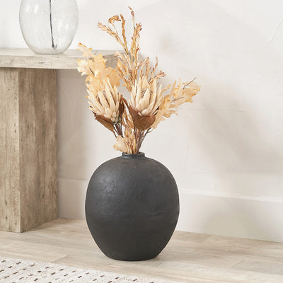 Pacific-Lifestyle-Black-Fibrestone-Decorative-Vase_7