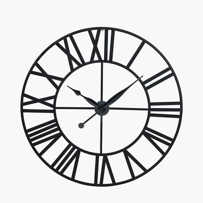 Pacific-Lifestyle-Black-Metal-Large-Round-Wall-Clock_1