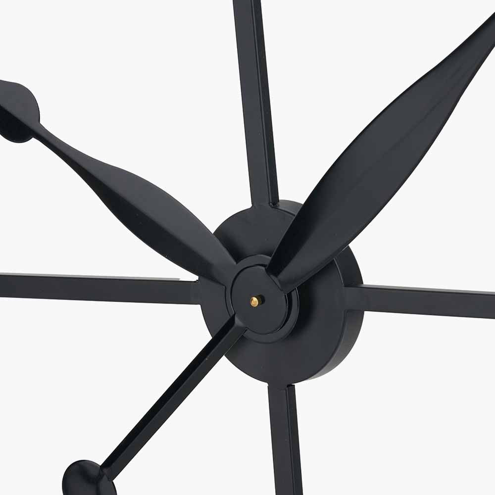 Pacific-Lifestyle-Black-Metal-Large-Round-Wall-Clock_6